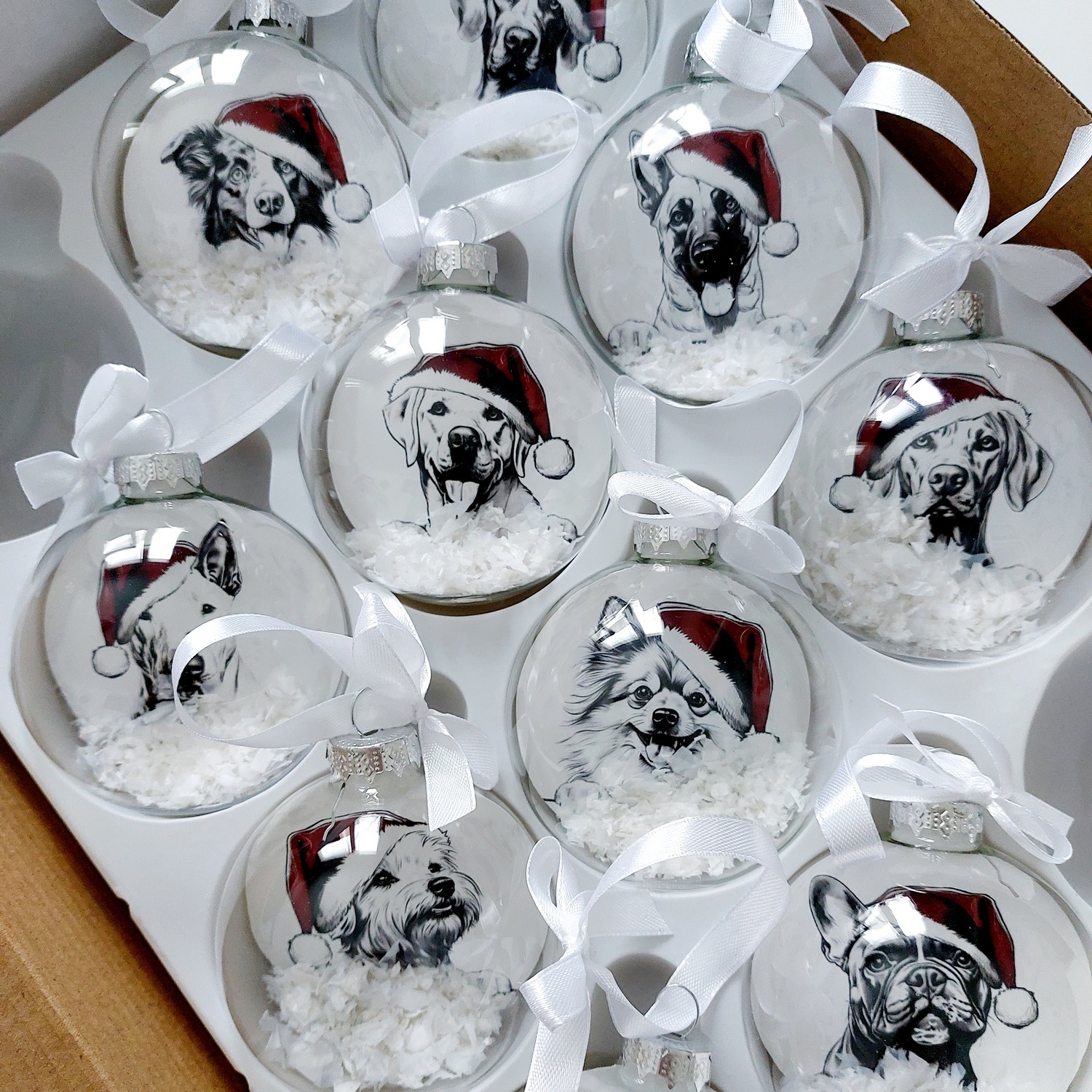 Sklenená guľa  Čivava