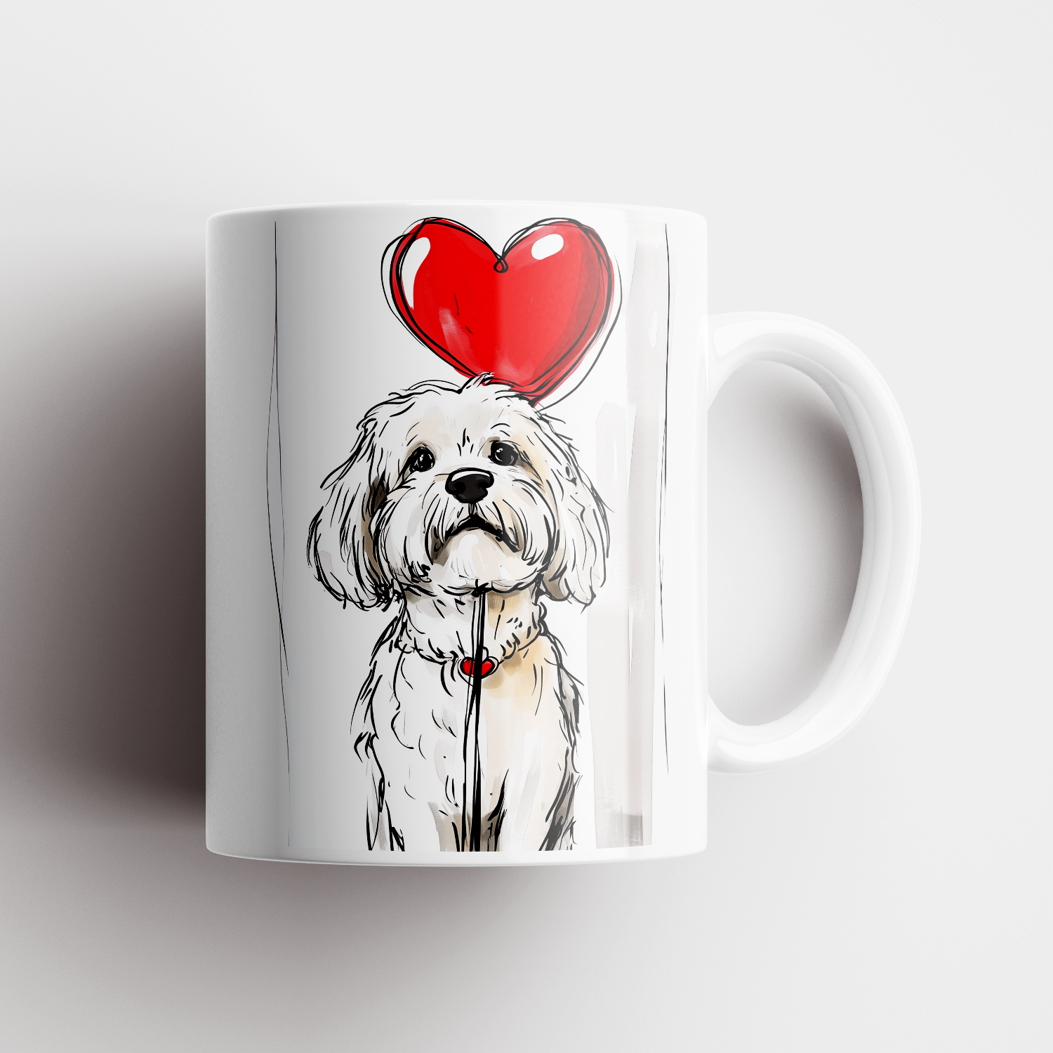 Valentínsky hrnček Maltezák 1