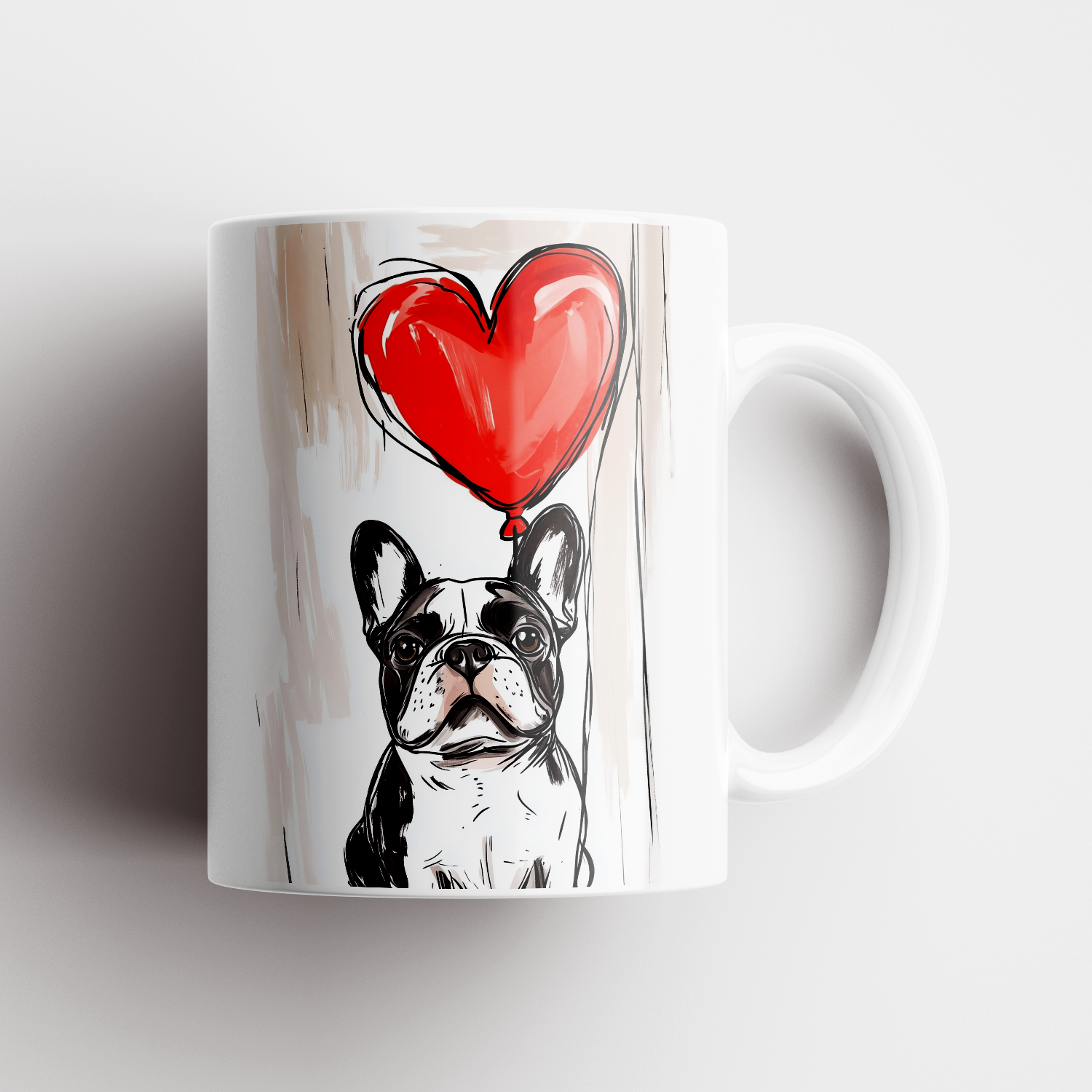 Valentínsky hrnček Francúzsky buldoček 1