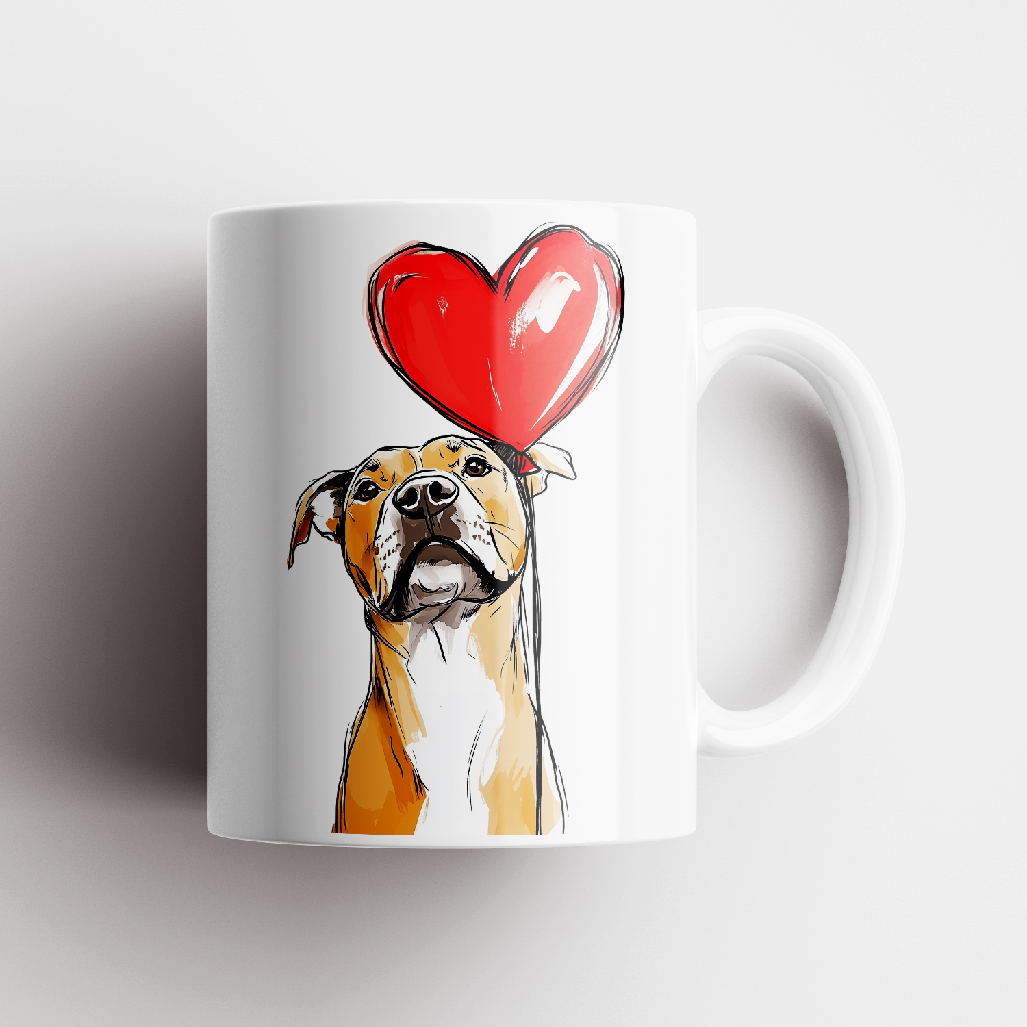 Valentínsky hrnček pitbulteriér 3